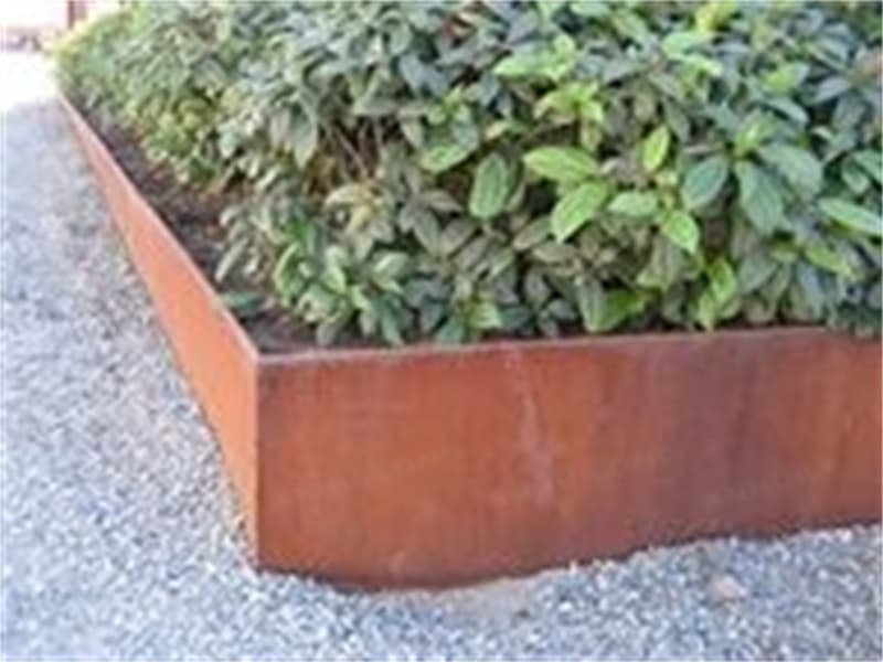 maintenance-free corten steel edging For Garden Art